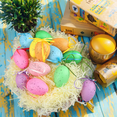 thumbnail image 3 of 12 Pcs Easter Eggs Ornaments, Easter Tree Ornaments, Easter Eggs Ornaments for Tree, Colorful Easter Eggs Hanging Decorations Easter Decoration Party Supplies, 3 of 9