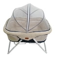 thumbnail image 1 of Cuna Moises AEIOU  Velo Mariposa Azul, 1 of 2