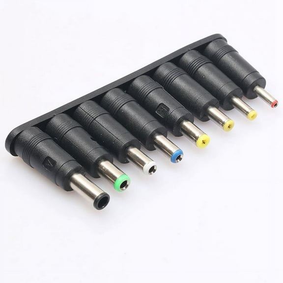 16x Universal 5Pin Jack Plugs DC for Laptop AC Power Adapter Tips Connectors for Computer Notebook
