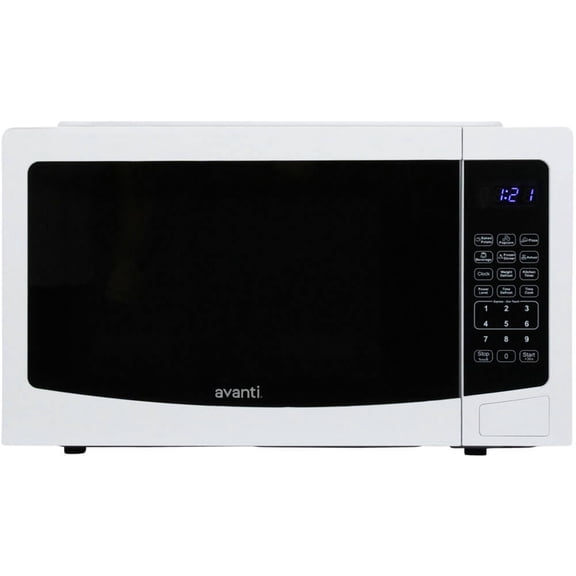 Avanti MT115V0W 1.1 Cu. Ft. White Countertop Microwave