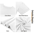 thumbnail image 6 of Sundazz Oversized Tshirts for Women Crew Neck Short Sleeve Tops Summer Casual Basic Tees, S-2XL, 6 of 8