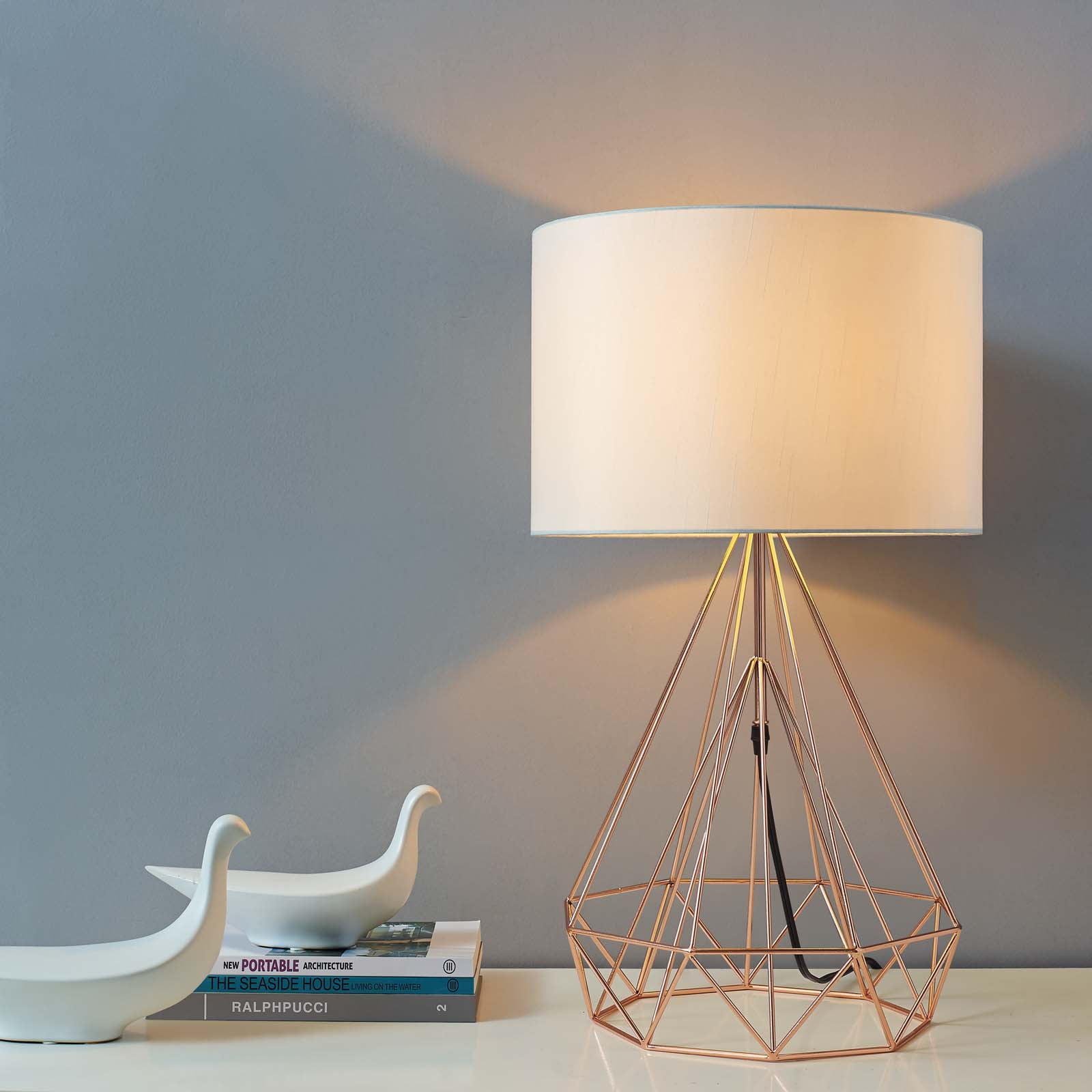 rose gold lamp walmart