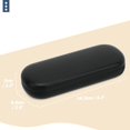 thumbnail image 5 of Estuche rígido para gafas, caja para gafas de sol de cuero PU, estuche para gafas florales, estuche protector para hombres, mujeres y niños ER, 5 of 5