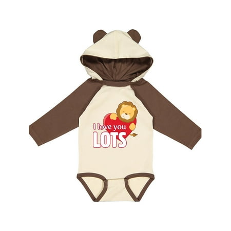 

Inktastic I Love You Lots Lion Gift Baby Boy or Baby Girl Long Sleeve Bodysuit