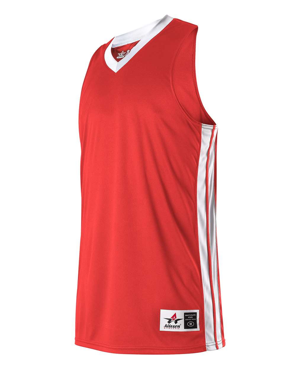 basketball jersey color red