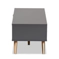 thumbnail image 6 of Bowery Hill Dark Grey and Gold Finished Wood Coffee Table, 6 of 11