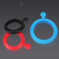 thumbnail image 2 of 3pcs Fishing Reel Wire Cup Belt Silicone Wire Cup Mouth Prevent Collision Protection Cover Spinnings Reel Handle Belt Accessory, 2 of 7