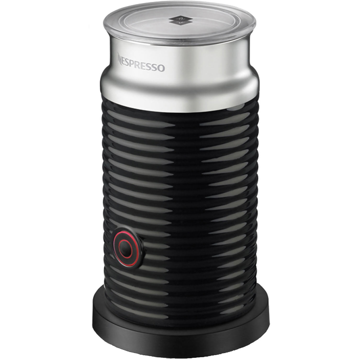 Breville Nespresso Vertuo Coffee & Espresso Single-Serve Machine in Red and  Aeroccino Milk Frother in Black 