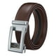 thumbnail image 1 of Cinturón para hombre Yuyangstore Cinturón de cuero de PU Cinturón elegante sin agujeros Cinturón informal Cinturón de Trinquete Marrón, 1 of 8