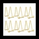thumbnail image 1 of Soportes para Platos para ExhibicióN: Soporte para Platos de 6 Pulgadas + Soporte para de Metal para Platos Decorativos, Caballete para Fotos, 1 of 5
