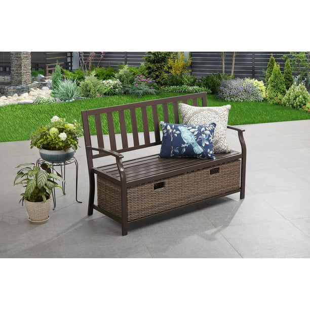 Better Homes Gardens Camrose Outdoor, Better Homes And Gardens Outdoor Bench Cushions