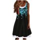 thumbnail image 1 of Vestido sin mangas sexy informal de moda para mujer con estampado de cuello redondo falso de dos piezas para mujer Fridja  hjkh4415, 1 of 8