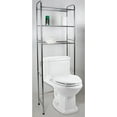 thumbnail image 1 of Era Nautical Over the Toilet Space Saver and Organizer, Chrome, 25x68.70in, 1 of 5