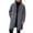 Dark Gray, variant on Elegant Everyday Women’s Casual Jacket Classic Long Overcoat with Notched Lapel Knee-Length Trench for Spring Autumn and Winter Outerwear Women's Bomber Jacket Casual Coat