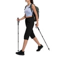 thumbnail image 5 of cocolona Womens Summer Casual Drying Cargo Capri Pants Elastic Waist Drawstring Straight Outdoor Hiking Cropped Pants with Pockets, 5 of 5