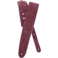 thumbnail image 3 of D'Addario Planet Waves Deluxe Suede Guitar Strap Burgundy, 3 of 6