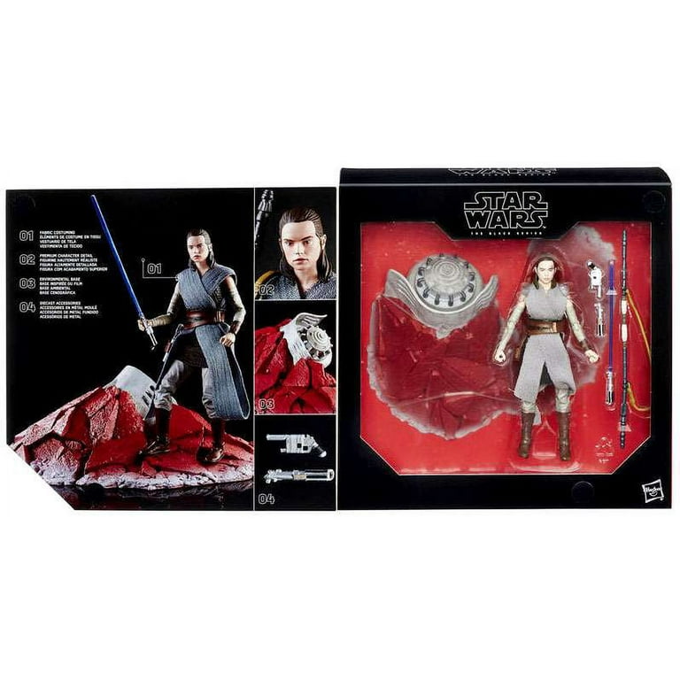 Star Wars Black Series Rey on Crait Action Figure (Jedi Training