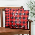 thumbnail image 4 of Evergreen Interchangeable Pillow Cover Set of 4, Let It Snow, 4 of 7