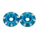 thumbnail image 1 of Control remoto Metal Trasero Juntas de ala 1/8 Fortalecimiento desmontable Modificación de la cola Modificación Actualización Reemplace Parts Sky Blue Pack de 2 sidaley FN001232-03, 1 of 7