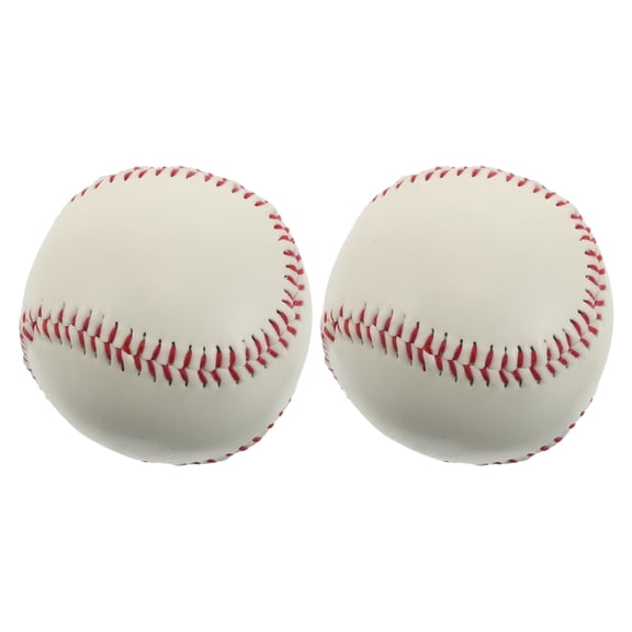 IMIKEYA 2Pcs Luminous Baseball Training Balls for Indoor Outdoor Use with Lightweight Durable Material