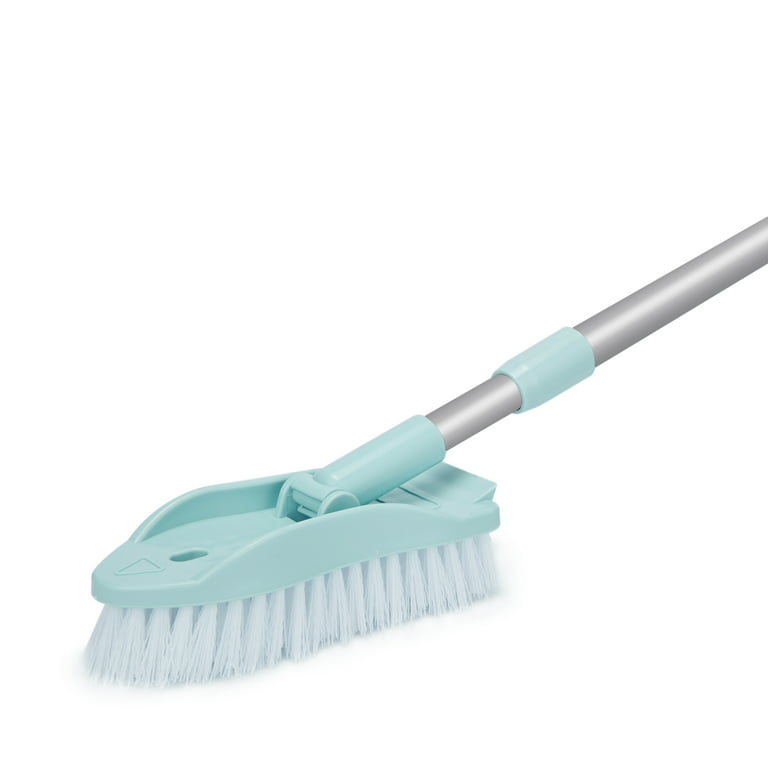 2 In 1 Long Handle Cleaning Brush W/ Removable Brush Head – bluestonetrends