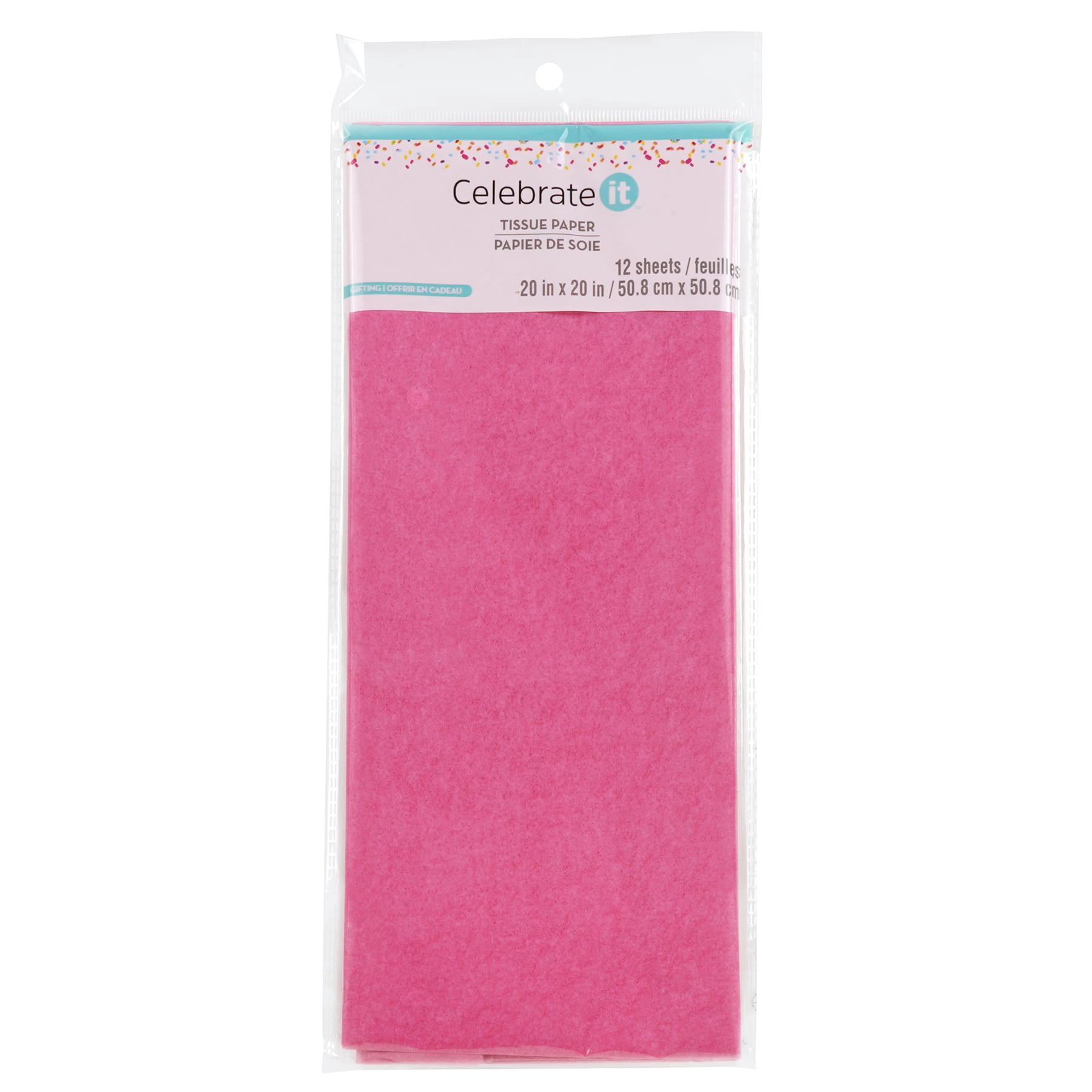Celebrate It Pink Tissue Paper, 24 Packs: 12 ct. (288 total)