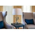 thumbnail image 4 of Décor Therapy Textured Resin Owl Table Lamp, Multiple Finishes, 4 of 11