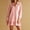#0561-Pink, variant on TaTaai Womens Dress Long Sleeve Lapel Solid Zip Up Ruffle Hem A Line Dress Casual for Daily