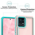 thumbnail image 5 of TJS for Motorola Moto Edge Plus 2023 Phone Case, Dual Layer Shockproof Rugged Hybrid Drop Protector Cover for Moto Edge Plus 2023 (Pink), 5 of 5