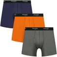 thumbnail image 2 of Wrangler Men's Breathable Mesh Boxer Briefs, 3 Pack, 2 of 8