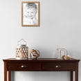 thumbnail image 3 of ArtToFrames 12x17 Inch Gold Picture Frame, This Gold Wood Poster Frame is Great for Your Art or Photos, Comes with Regular Glass (2WOM-4901), 3 of 7
