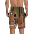 thumbnail image 4 of Lsque Scooby-Doo Mens Sleep Pajama Shorts,Short Pajama Pants, Cotton Ultra-Soft Knit-3X-Large, 4 of 9