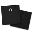 thumbnail image 5 of Mainstays Collapsible Fabric Cube Storage Bins, Rich Black, 4 Pack, 10.5 in x 10.5 in, 5 of 9