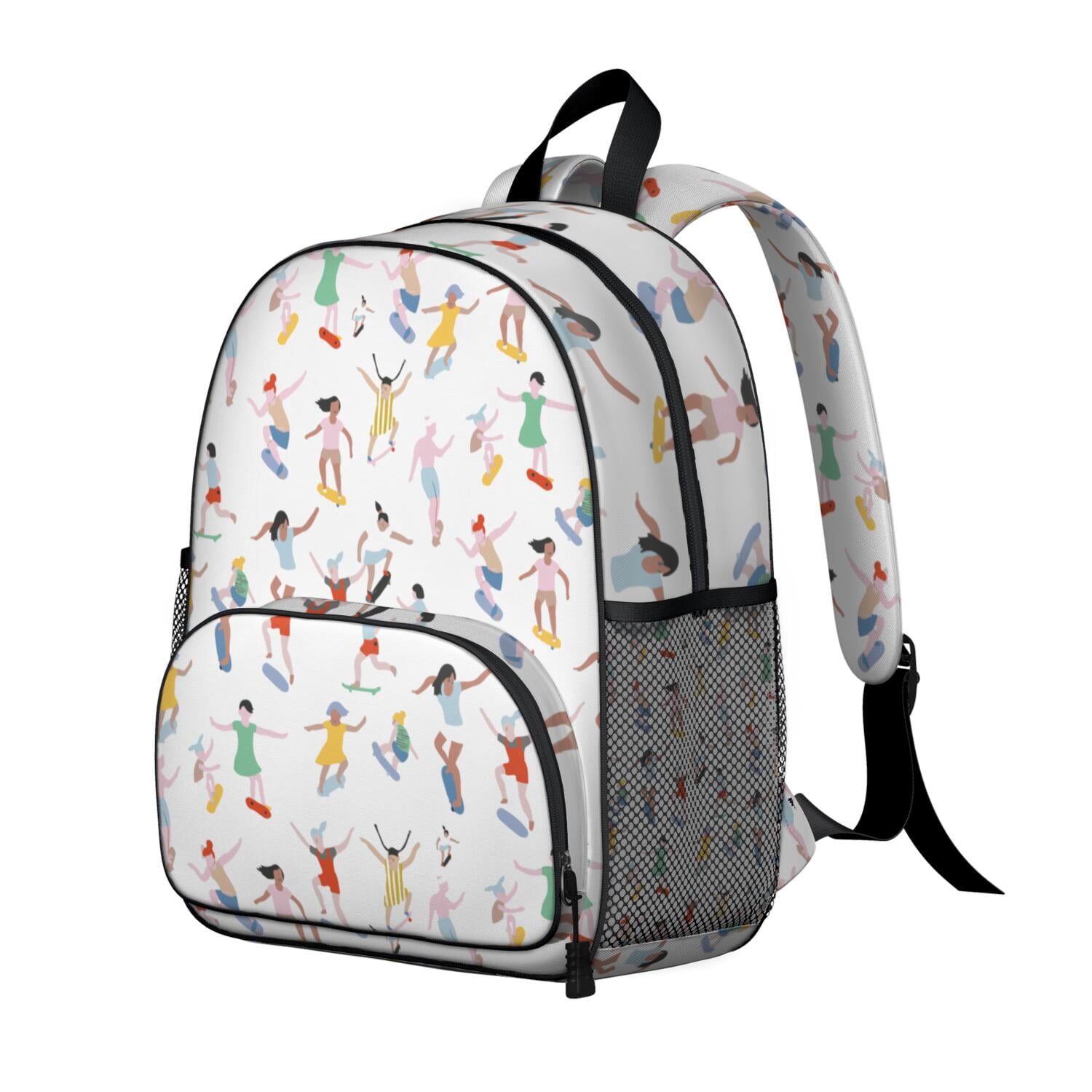 Waterproof Backpack for Students - Durable, Adjustable with Team Prints for Baseball, Football, and Soccer