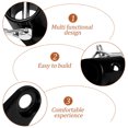 thumbnail image 3 of BESTYASH 1Set Bike Trailer Coupler Black Trailer Hitch Connector Easy Install Stable Cycling Accessory, 3 of 8