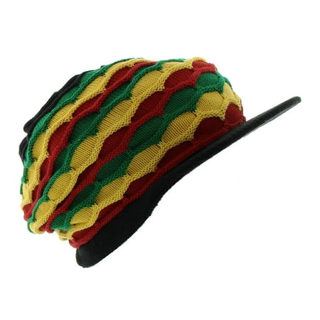 JFH Rasta Dreadlocks Visor Hat Multiple Designs and Colors ...