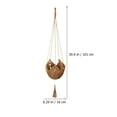 thumbnail image 2 of 2Pcs Macrame Plant Hangers Rustic Plant Flower Pots Hanger Ceiling Plant Holders, 2 of 7