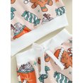 thumbnail image 6 of Baby Pants Outfits Christmas Candy Print Round Neck Sweatshirt and Pants Set, 6 of 8