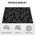 thumbnail image 3 of Saiise Chemistry Formulas 1 Print Dish Drying Mat for Kitchen Ultra Absorbent Microfiber Dishes Drainer Mats Easy to Clean for Dishes Utensils and Countertops, 3 of 7
