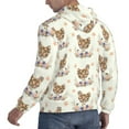 thumbnail image 3 of Hoodies for Men - Abstract Flower Print Chicken Long Sleeve Comfrt Men'S Fashion Hoodies & Sweatshirts, Sweatshirts for Men Hoodies Pullover Clothing Clothes with Pouch, 3 of 7