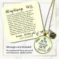 thumbnail image 2 of Gammie Necklace My Blessings Southern Grandma Gutsy Goodness Female Adult Bronze Metal, 2 of 8