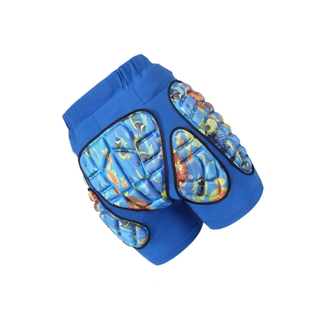 Greeniant Pantalones cortos acolchados para niños Protección de cadera Pantalones cortos de EVA Equipo de protección para patinaje Esquí Skateboarding Ropa Deportiva, Zapatos No.2 Greeniant OD016441-02