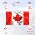 thumbnail image 4 of Drapeau du Canada Polyester 18"x36 Pouces, 4 of 8