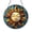 Acrylic 3.5 Inch, variant on Sun Face Window Hanging Decor, Stained Glass Style Abstract Suncatcher, Decorative Glass Panel for Windows