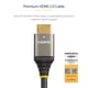 thumbnail image 5 of Cable HDMI con certificación Premium de StarTech.com, 0,5 m, 4K, 60 Hz, 5 of 8