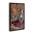 thumbnail image 2 of Stupell Industries Art Deco On My Feet Shoes & Books Black Floating Frame Canvas Art, 17 x 25, by Annabelle Hall, 2 of 8