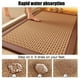 thumbnail image 5 of Alfombras de baño, alfombrilla de baño súper absorbente, base de goma seca, antideslizante, lavable, alfombrillas de baño, alfombrilla de ducha para delante de la bañera, cojín de baño de poliéster de, 5 of 6