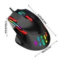 thumbnail image 3 of ZFYXGS 4-speed DPI Can Be Adjustment RGB Colorful Multi Device Suitable For Macro Programming Custom USB Wired Connection Gaming Mouse, 3 of 6