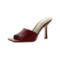 thumbnail image 1 of Marc Fisher Womens Danria Faux Leather Peep-Toe Heels, 1 of 3