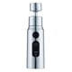 thumbnail image 1 of Extension Faucet Nozzle Adjustable Bathroom Sink Water Tap Booster Universal Extender Quick Connect Silver, 1 of 5